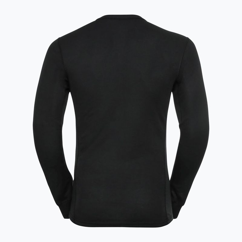 Ανδρικό θερμικό μακρυμάνικο ODLO Active Warm Bl Top Crew Neck black 4