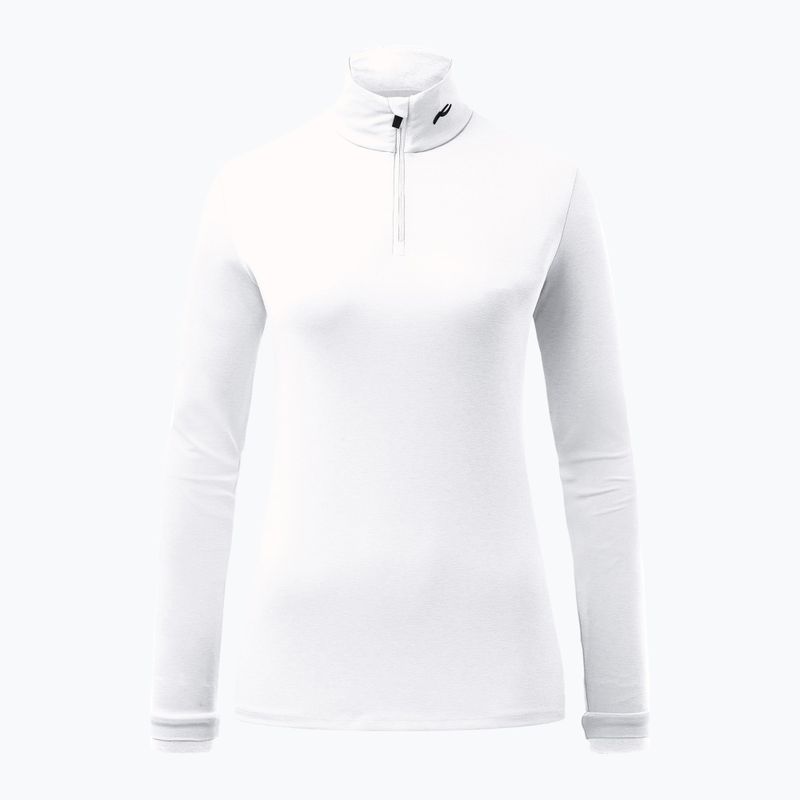 Γυναικείο μπουφάν σκι KJUS Feel Midlayer Half Zip λευκό