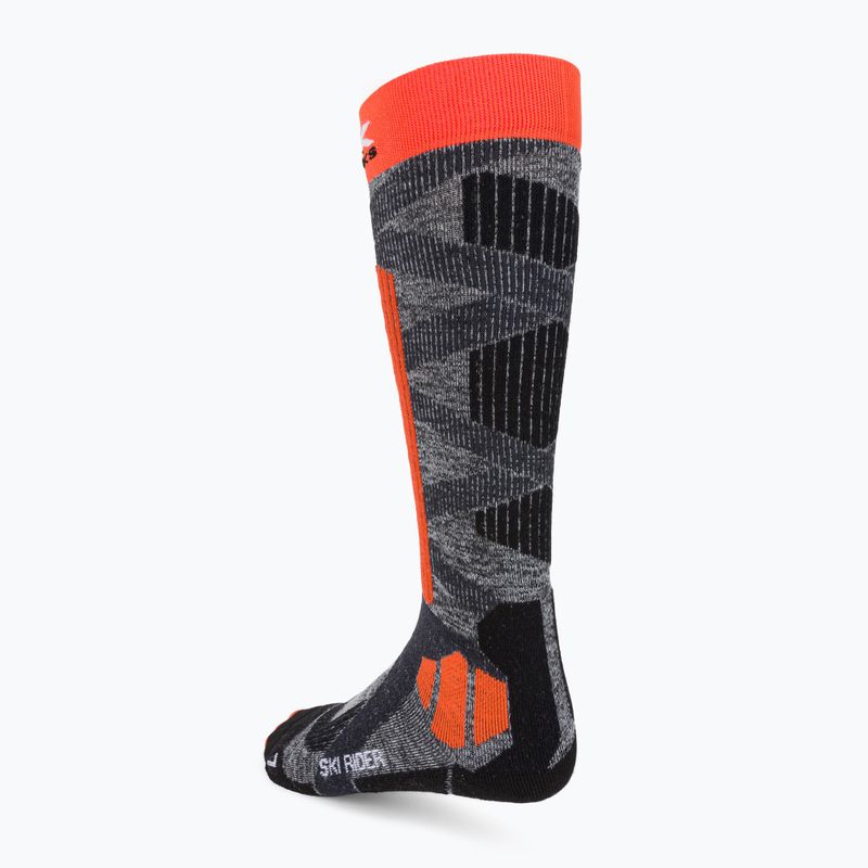 X-Socks Ski Rider 4.0 γκρι κάλτσες XSSSKRW19U 2