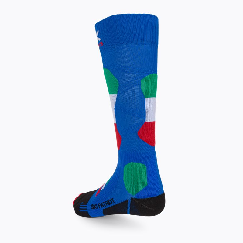 X-Socks Ski Patriot 4.0 Ιταλία μπλε XSSS45W19U κάλτσες σκι 3