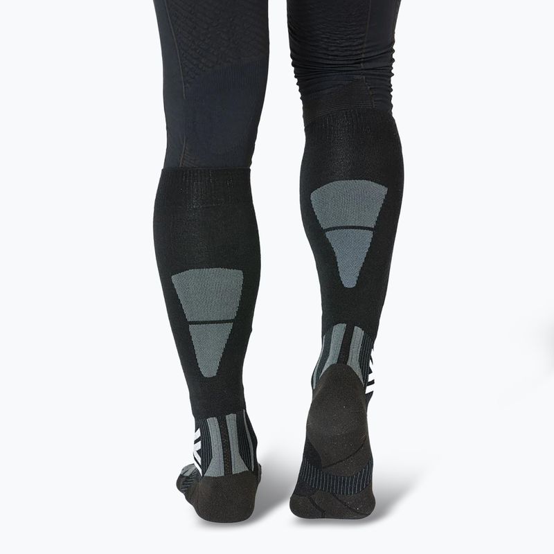 X-Socks Ski Perform Merino Otc x μαύρες/γκρι κάλτσες σκι 3