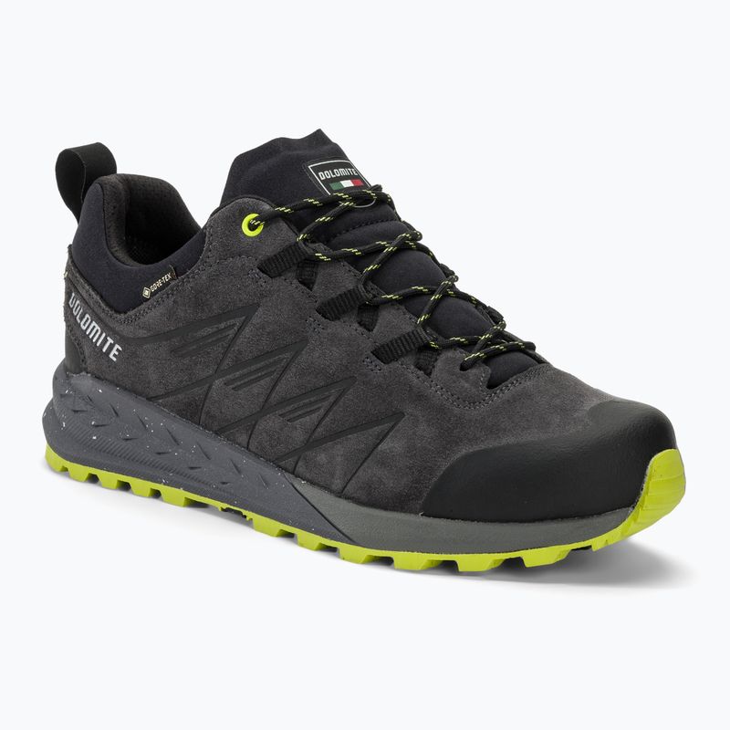 Ανδρικά παπούτσια πεζοπορίας Dolomite Croda Nera GTX grey/lime green