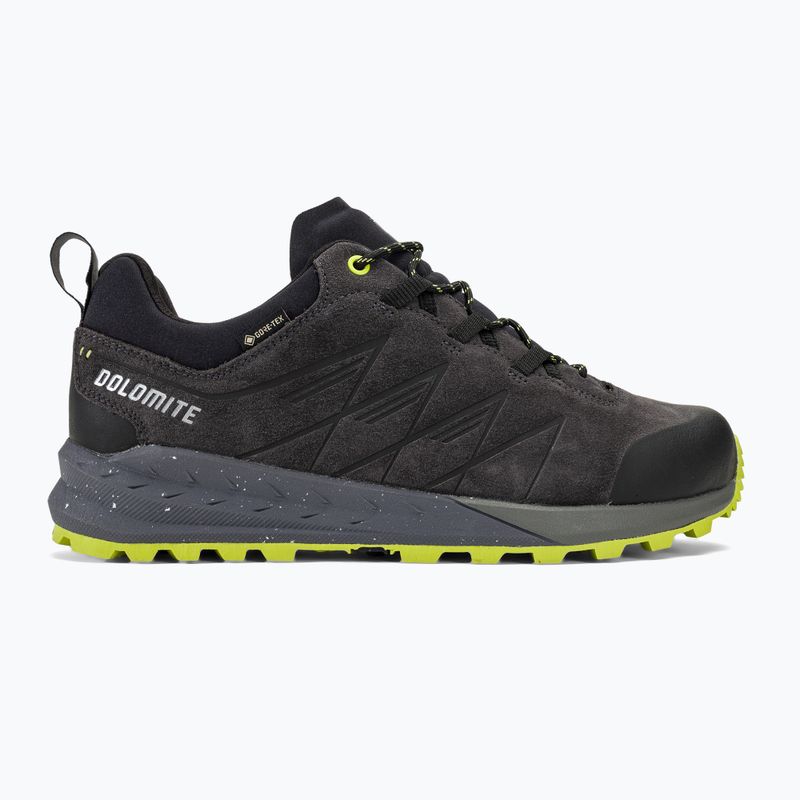 Ανδρικά παπούτσια πεζοπορίας Dolomite Croda Nera GTX grey/lime green 2