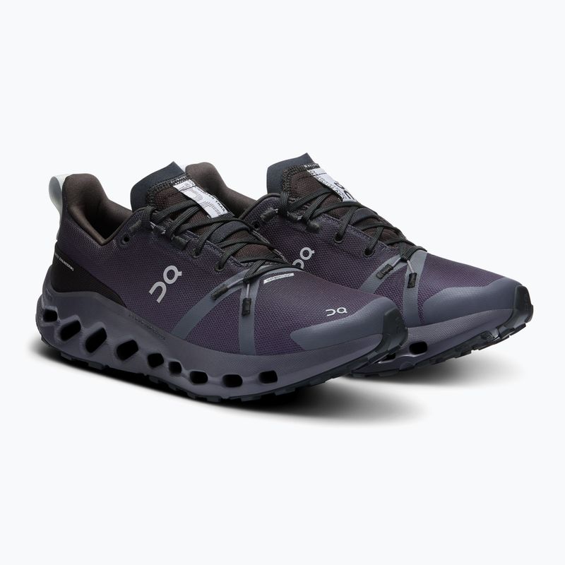 Γυναικεία παπούτσια για τρέξιμο On Running Cloudsurfer Trail Waterproof black/eclipse 8