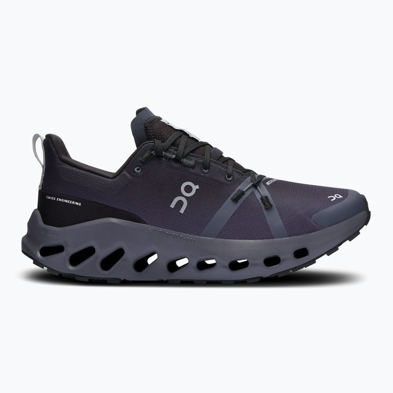 Γυναικεία παπούτσια για τρέξιμο On Running Cloudsurfer Trail Waterproof black/eclipse 9