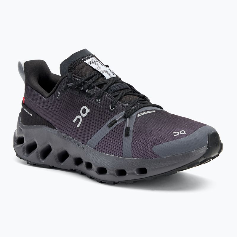 Γυναικεία παπούτσια για τρέξιμο On Running Cloudsurfer Trail Waterproof black/eclipse