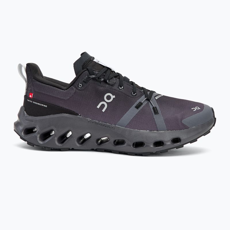 Γυναικεία παπούτσια για τρέξιμο On Running Cloudsurfer Trail Waterproof black/eclipse 2