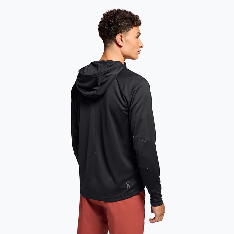 Ανδρικό φούτερ για τρέξιμο On Running Climate Zip Hoodie black 3