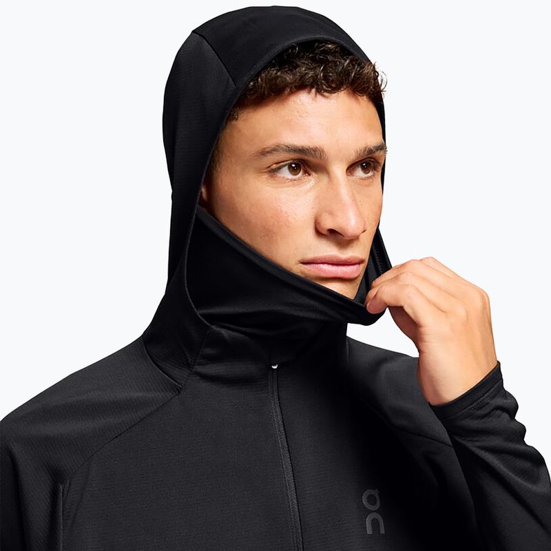 Ανδρικό φούτερ για τρέξιμο On Running Climate Zip Hoodie black 5