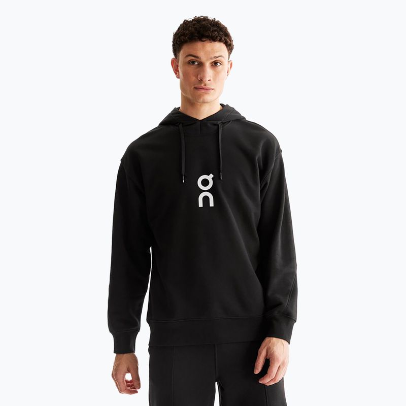 Ανδρικό On Running Club Hoodie μαύρο