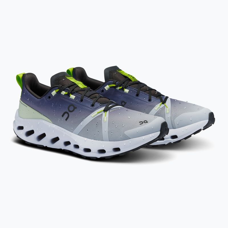 Ανδρικά παπούτσια για τρέξιμο On Running Cloudsurfer Trail Waterproof black/heather 8