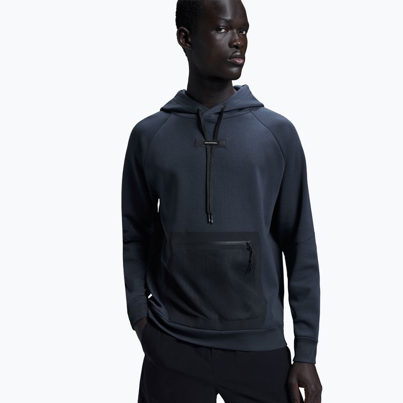 Ανδρικό On Running Hoodie μεσάνυχτα 4