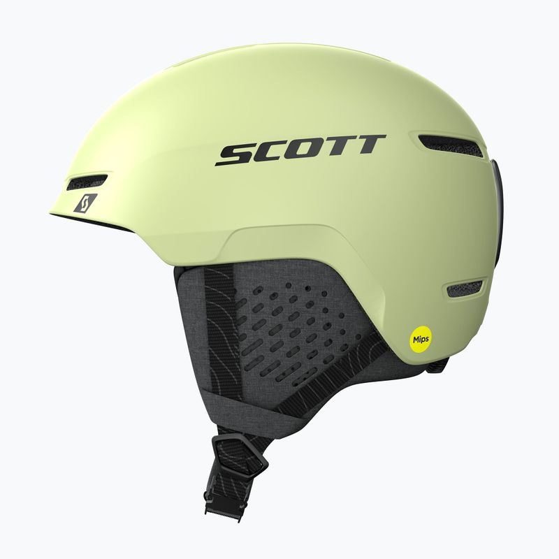 SCOTT Track Plus κράνος σκι κίτρινο οξύ 2