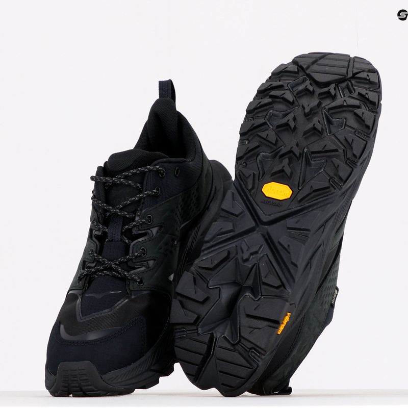 Ανδρικές μπότες πεζοπορίας HOKA Anacapa Low GTX μαύρο 1122017-BBLC 11