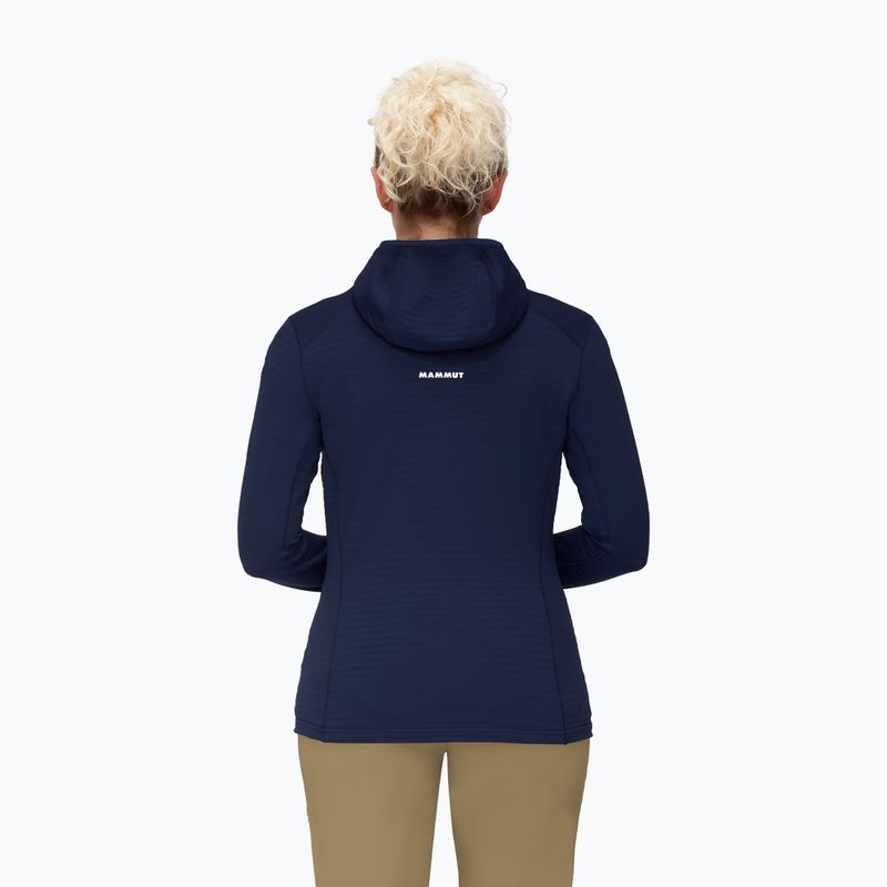 Mammut γυναικείο fleece φούτερ Taiss Light ML με κουκούλα navy blue 1014-04540-5118-114 2