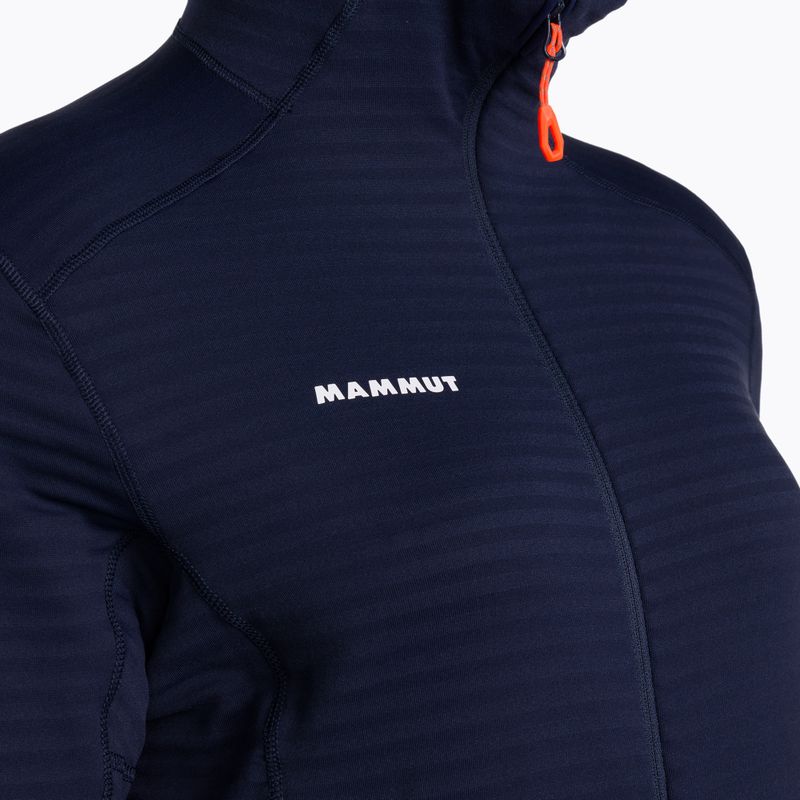 Mammut γυναικείο fleece φούτερ Taiss Light ML με κουκούλα navy blue 1014-04540-5118-114 5