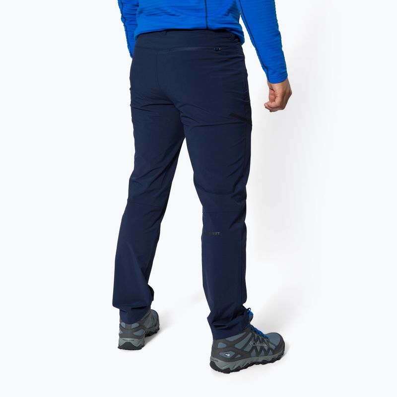 Mammut Runbold ανδρικό παντελόνι trekking navy blue 3