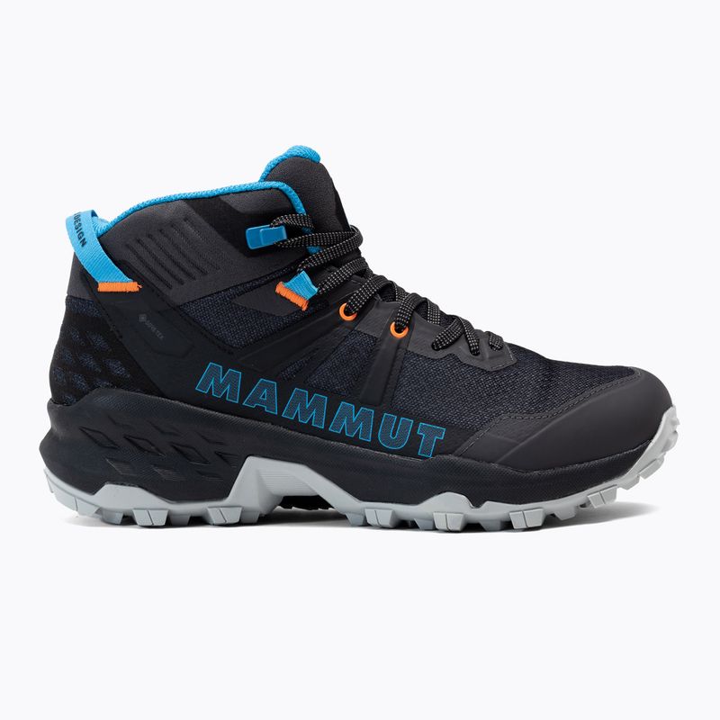 Mammut γυναικείες μπότες πεζοπορίας Sertig II Mid GTX γκρι 2