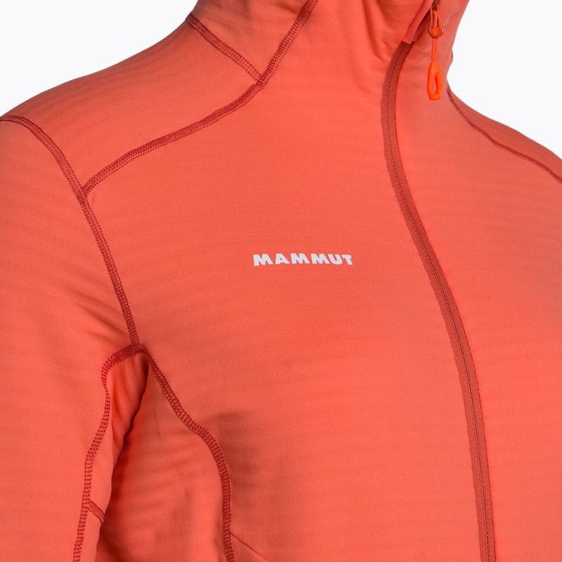 Mammut γυναικείο fleece φούτερ Taiss Light ML με κουκούλα ροζ 1014-04540-3747-112 3