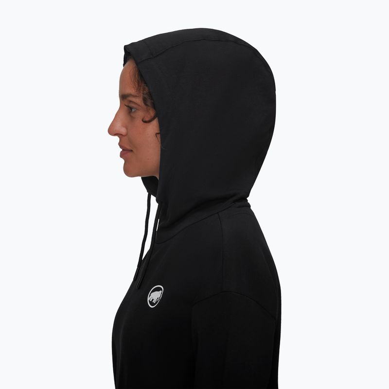 Mammut ML Hoody Original μαύρο γυναικείο φούτερ 4