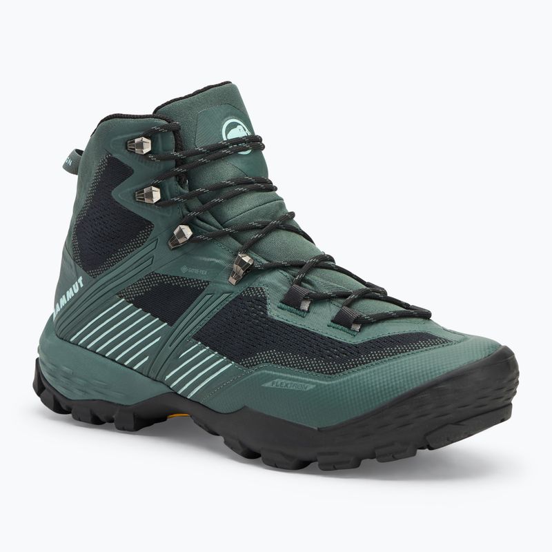 Mammut ανδρικές μπότες πεζοπορίας Ducan II High GTX deep jade/μαύρο