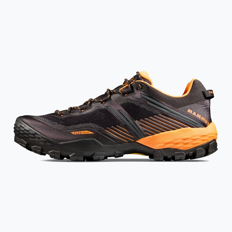 Ανδρικές μπότες πεζοπορίας Mammut Ducan II Low GTX μαύρο/ σκούρο μανταρίνι 2