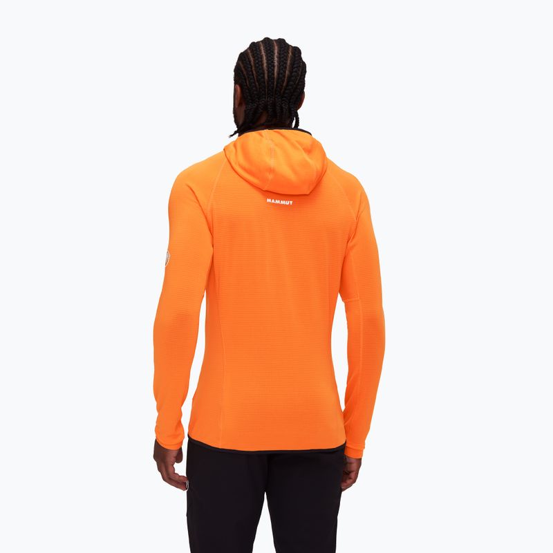 Ανδρικό φούτερ πεζοπορίας Mammut Aenergy Light ML Hooded dark tangerine/black 2