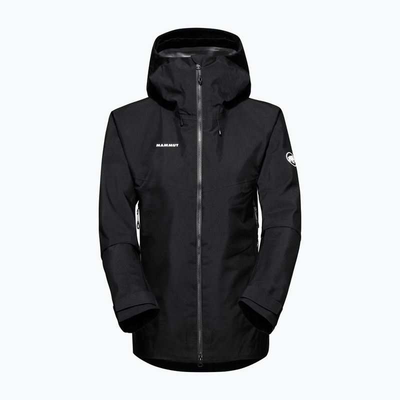 Mammut Crater IV HS Hooded γυναικείο μπουφάν βροχής μαύρο 10