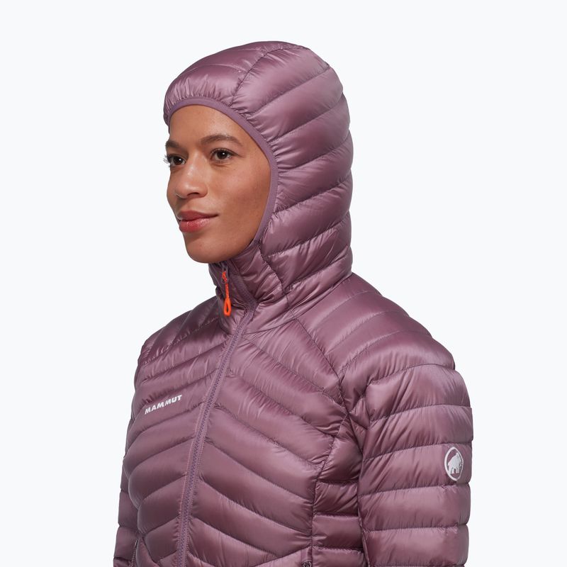 Mammut Broad Peak IN Hooded flux/μαύρο γυναικείο πουπουλένιο μπουφάν με κουκούλα 4