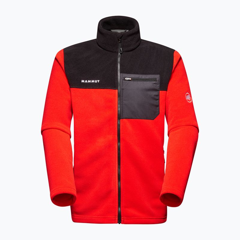 Ανδρικό φούτερ πεζοπορίας Mammut Innominata ML mammut red/black 4