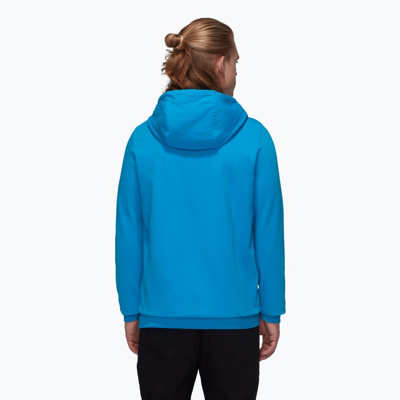 Ανδρικό φούτερ Mammut ML Hoody Logo glacier blue 2