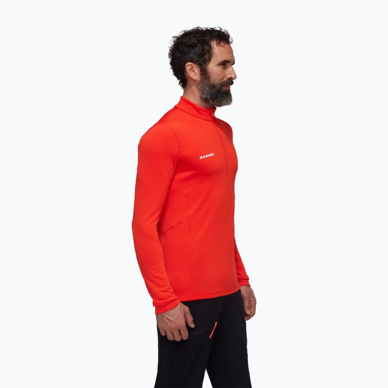 Ανδρικό trekking φούτερ Mammut Aenergy ML Half Zip Pull mammut κόκκινο 3