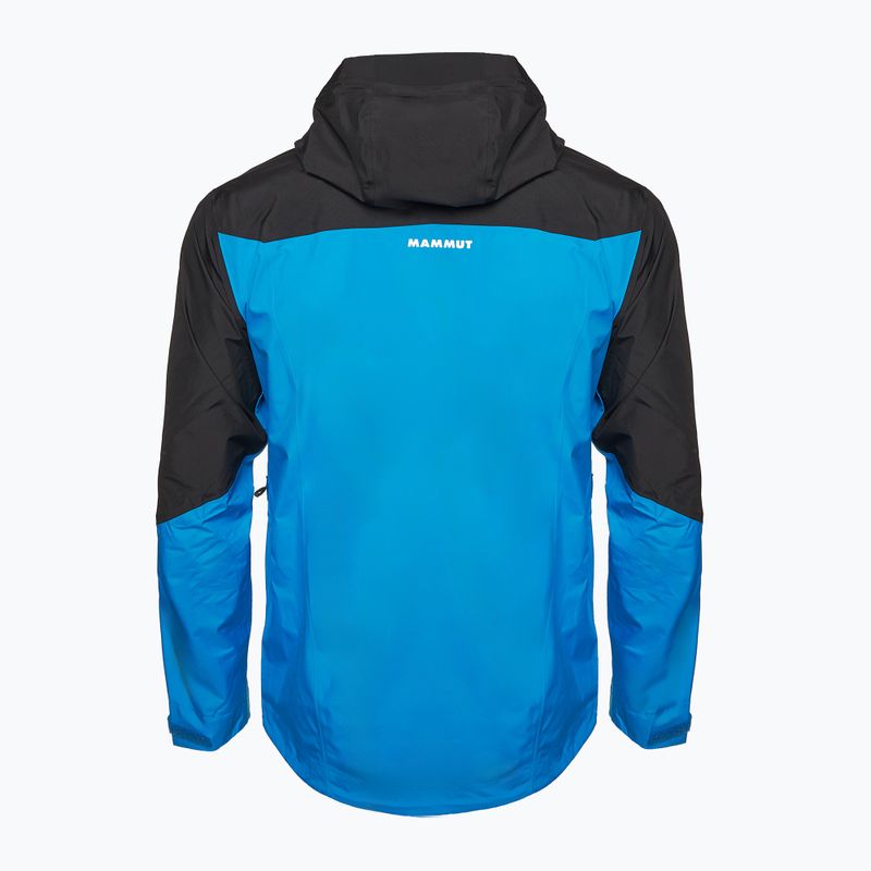 Mammut Convey Tour HS ανδρικό μπουφάν βροχής glacier blue/black 2