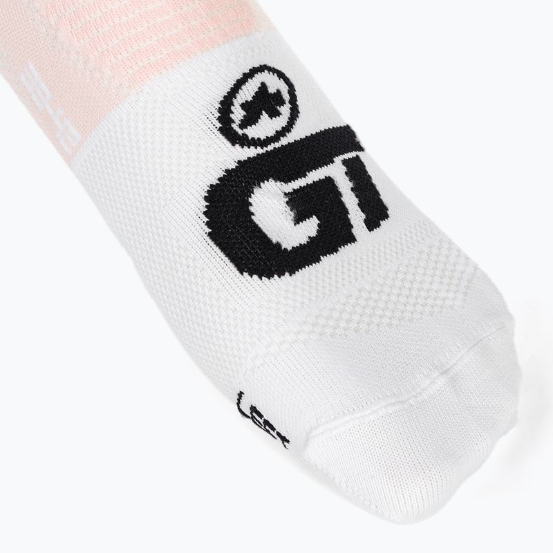 ASSOS GT C2 cosmic rose κάλτσες ποδηλασίας 3