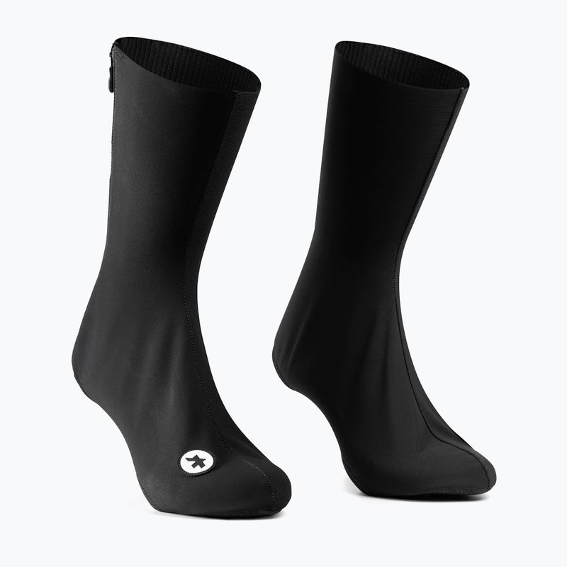 ASSOS GT Winter Booties Evo μαύρα προστατευτικά ποδηλατικών μπότας ποδηλασίας