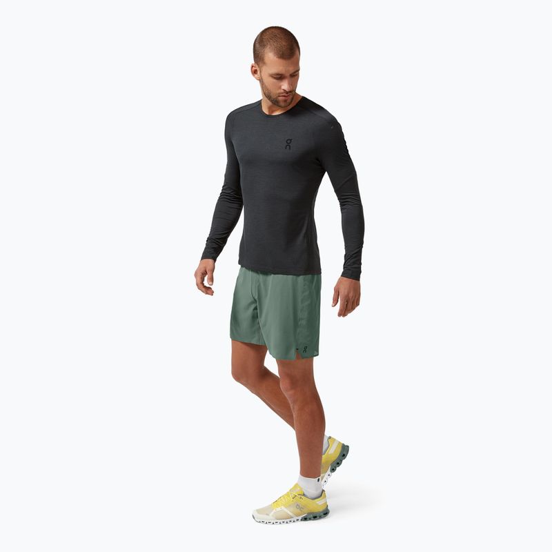 Ανδρικό On Running Performance Longsleeve μαύρο 2