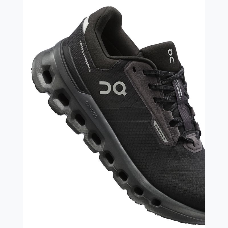 Γυναικεία παπούτσια για τρέξιμο On Running Cloudrunner 2 Waterproof magnet/black 15