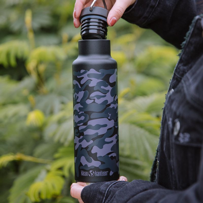 Klean Kanteen Classic VI μαύρο μπουκάλι ταξιδιού παραλλαγής 4