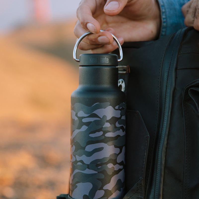 Klean Kanteen Classic VI μαύρο μπουκάλι ταξιδιού παραλλαγής 6