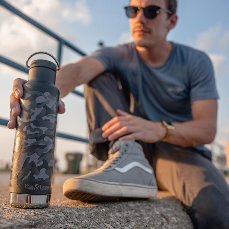 Klean Kanteen Classic VI μαύρο μπουκάλι ταξιδιού παραλλαγής 10