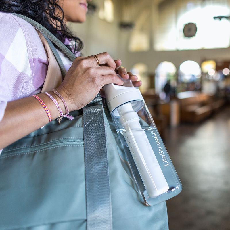 Μπουκάλι ταξιδιού Lifestraw Go 2.0 με φίλτρο 650ml διαφανές 6