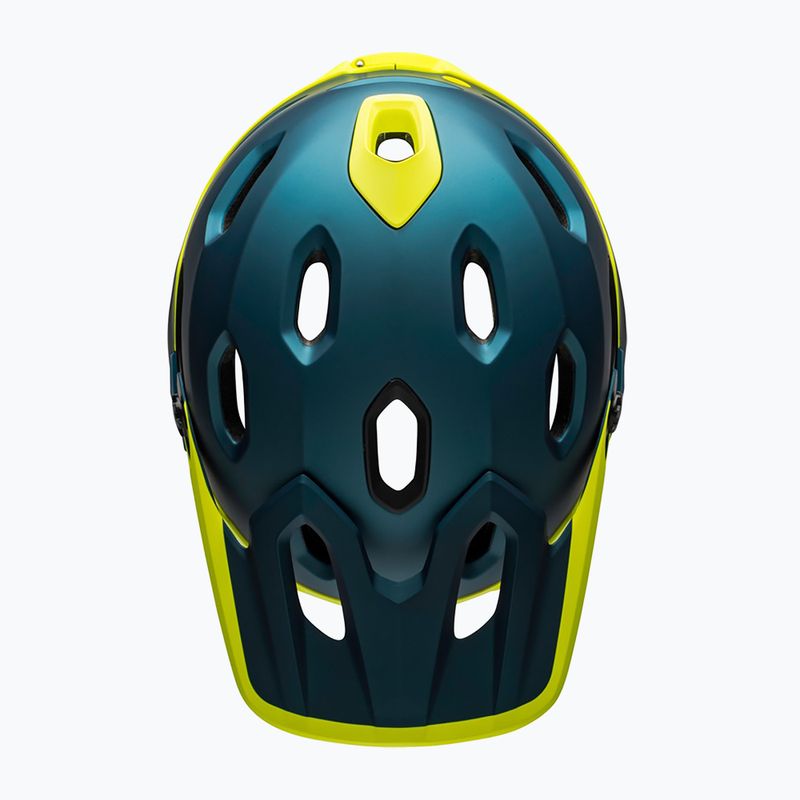 Κράνος ποδηλάτου Bell FF Super DH MIPS Spherical matte gloss blue/hiviz 5