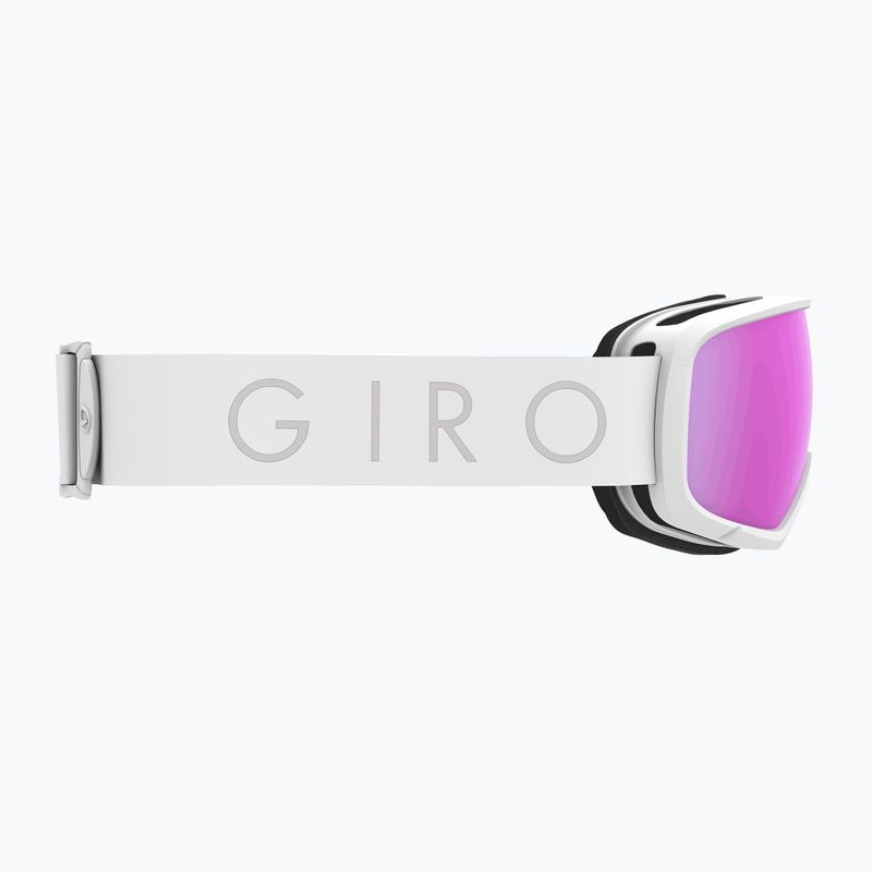 Γυναικεία γυαλιά σκι Giro Millie λευκό core light/ζωντανό ροζ 7