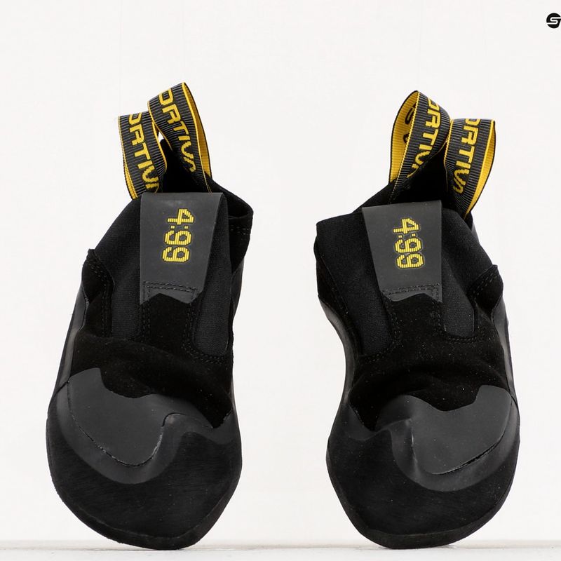 La Sportiva Cobra 4.99 παπούτσι αναρρίχησης μαύρο/κίτρινο 20Y999100 11