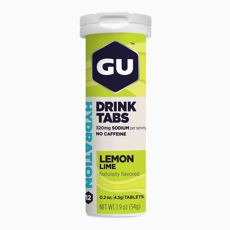 Ταμπλέτες ενυδάτωσης GU Hydration Drink Tabs lemon/lime 12 ταμπλέτες