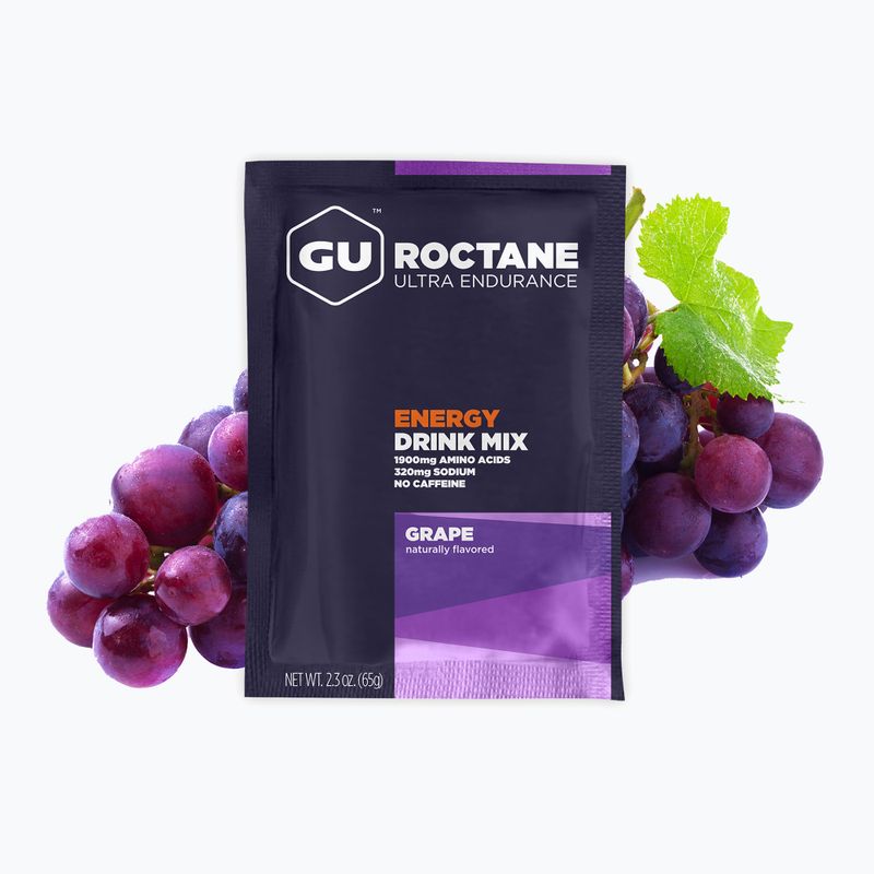 Ενεργειακό ποτό GU Roctane Energy Drink Mix 65 g grape 2