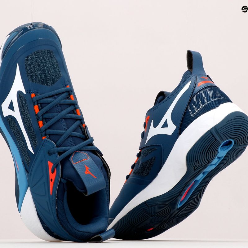 Ανδρικά παπούτσια βόλεϊ Mizuno Wave Momentum 2 navy blue V1GA211212 14