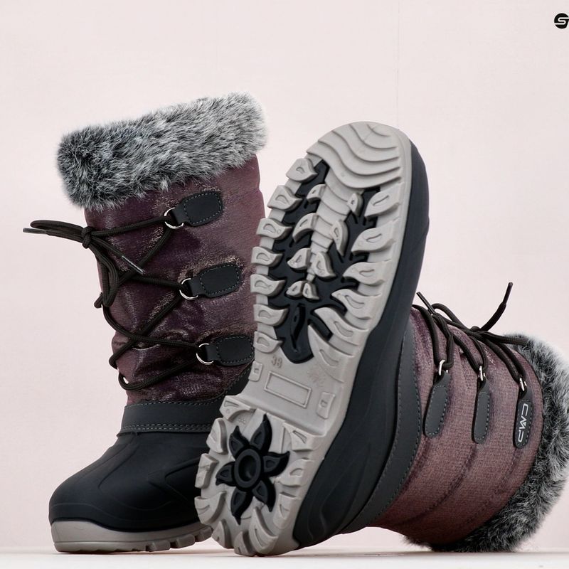 CMP Γυναικεία Snowboots Nietos Low Wp γκρι 3Q78956 10