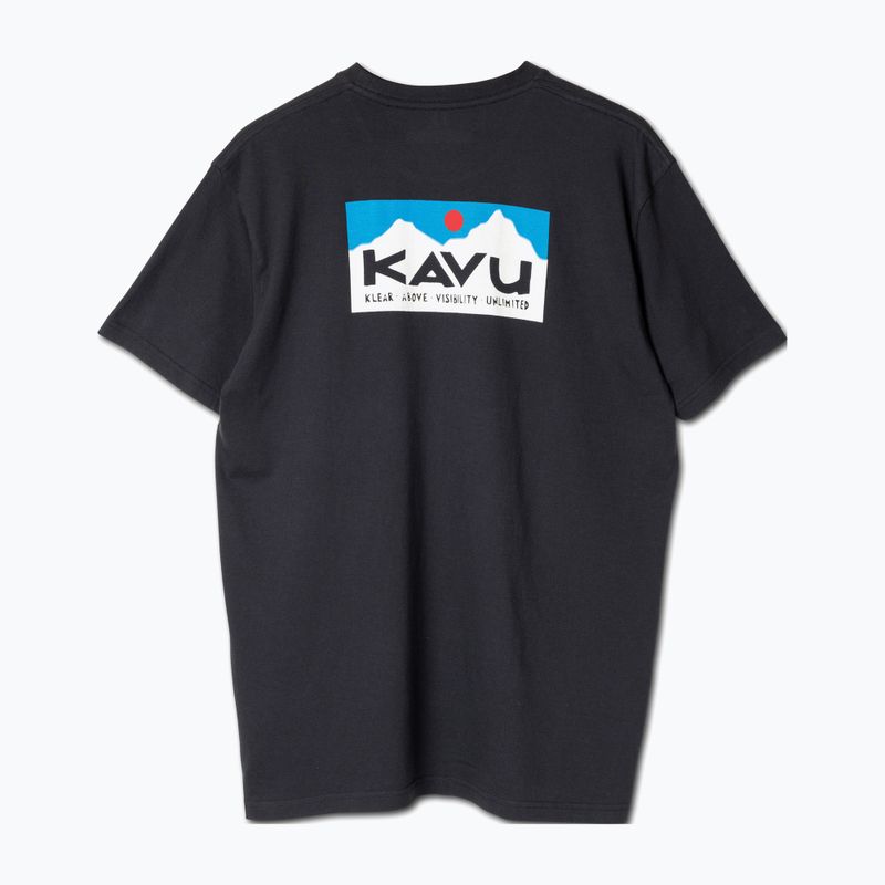 KAVU Ανδρικό μπλουζάκι Klear Above Etch T-Shirt Art. μαύρο 2