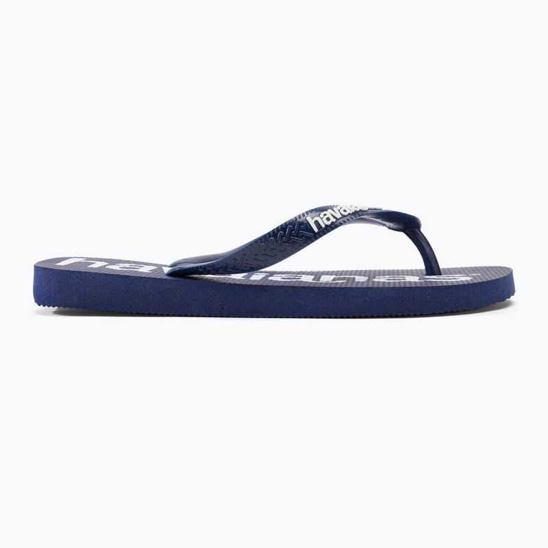 Havaianas Top Logomania σαγιονάρες ναυτικό μπλε H4144264 2